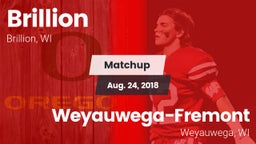 Matchup: Brillion vs. Weyauwega-Fremont  2018
