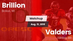 Matchup: Brillion vs. Valders  2018