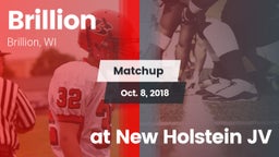 Matchup: Brillion vs. at New Holstein JV 2018