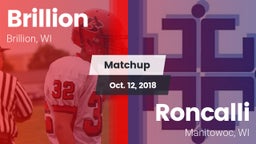 Matchup: Brillion vs. Roncalli  2018