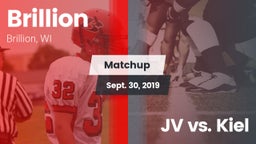 Matchup: Brillion vs. JV vs. Kiel 2019