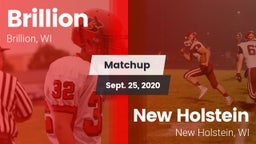 Matchup: Brillion vs. New Holstein  2020