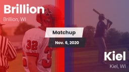 Matchup: Brillion vs. Kiel  2020