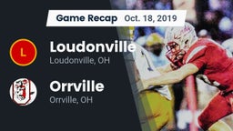 Recap: Loudonville  vs. Orrville  2019