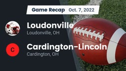 Recap: Loudonville  vs. Cardington-Lincoln  2022