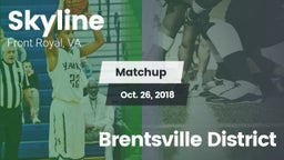 Matchup: Skyline vs. Brentsville District  2018