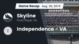 Recap: Skyline  vs. Independence  - VA 2019