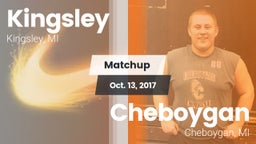 Matchup: Kingsley vs. Cheboygan  2017