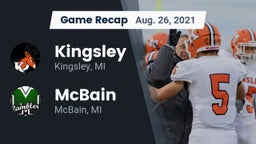 Recap: Kingsley  vs. McBain  2021