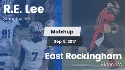 Matchup: Lee vs. East Rockingham  2017