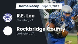 Recap: R.E. Lee  vs. Rockbridge County  2017