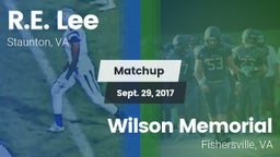 Matchup: Lee vs. Wilson Memorial  2017