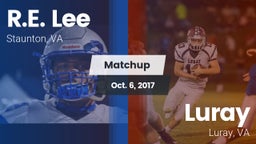 Matchup: Lee vs. Luray  2017