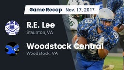 Recap: R.E. Lee  vs. Woodstock Central  2017