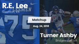 Matchup: Lee vs. Turner Ashby  2018