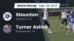 Recap: Staunton  vs. Turner Ashby  2019
