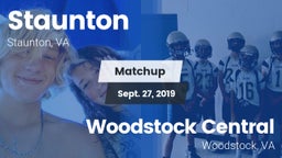 Matchup: Staunton vs. Woodstock Central  2019