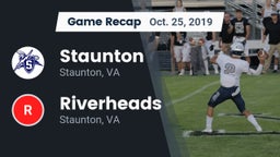 Recap: Staunton  vs. Riverheads  2019
