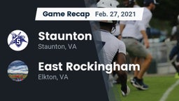 Recap: Staunton  vs. East Rockingham  2021