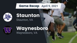Recap: Staunton  vs. Waynesboro  2021