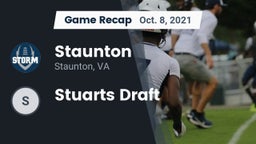 Recap: Staunton  vs. Stuarts Draft 2021