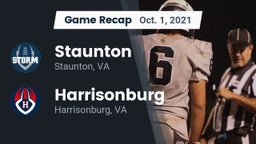 Recap: Staunton  vs. Harrisonburg  2021