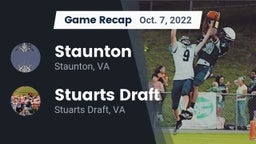 Recap: Staunton  vs. Stuarts Draft  2022