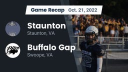 Recap: Staunton  vs. Buffalo Gap  2022