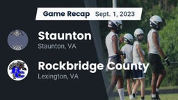Recap: Staunton  vs. Rockbridge County  2023