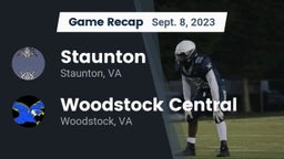 Recap: Staunton  vs. Woodstock Central  2023