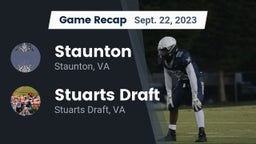Recap: Staunton  vs. Stuarts Draft  2023