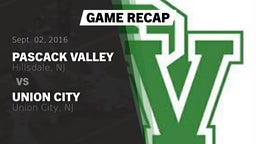 Recap: Pascack Valley  vs. Union City  2016