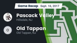Recap: Pascack Valley  vs. Old Tappan 2017