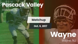 Matchup: Pascack Valley vs. Wayne 2017