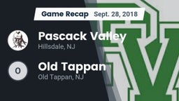 Recap: Pascack Valley  vs. Old Tappan 2018