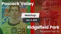 Matchup: Pascack Valley vs. Ridgefield Park  2018