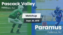 Matchup: Pascack Valley vs. Paramus  2019