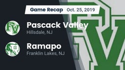 Recap: Pascack Valley  vs. Ramapo  2019