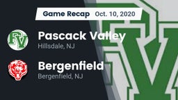 Recap: Pascack Valley  vs. Bergenfield  2020