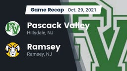 Recap: Pascack Valley  vs. Ramsey  2021