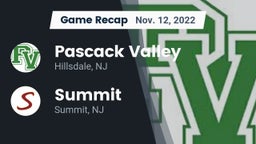 Recap: Pascack Valley  vs. Summit  2022