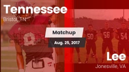Matchup: Tennessee vs. Lee  2017