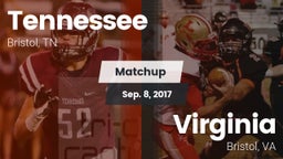 Matchup: Tennessee vs. Virginia  2017
