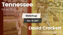 Matchup: Tennessee vs. David Crockett  2017