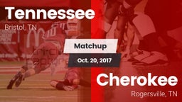 Matchup: Tennessee vs. Cherokee  2017