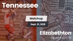 Matchup: Tennessee vs. Elizabethton  2018