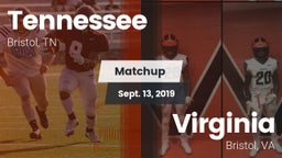 Matchup: Tennessee vs. Virginia  2019