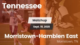 Matchup: Tennessee vs. Morristown-Hamblen East  2020