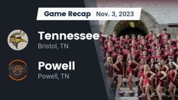 Recap: Tennessee  vs. Powell  2023