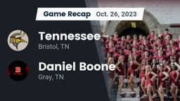 Recap: Tennessee  vs. Daniel Boone  2023